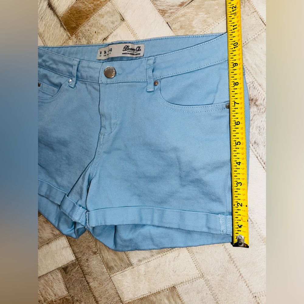Denim Co Light Blue Denim Shorts - Picture 5 of 6